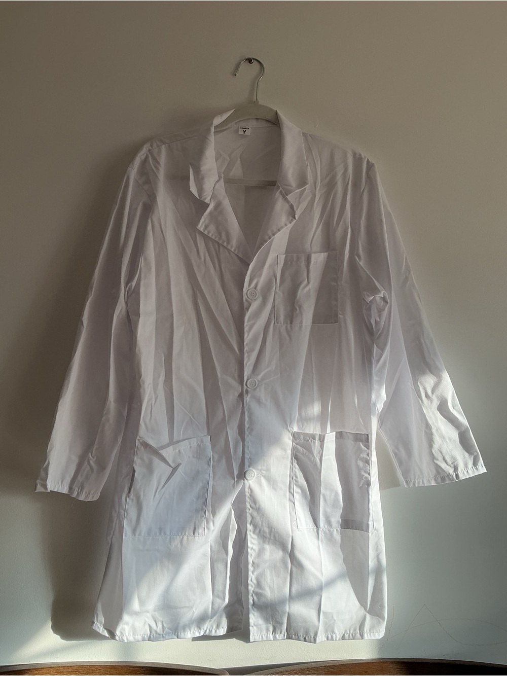White Medical Lab Coat Healthcare Uniform Coat (Unisex)